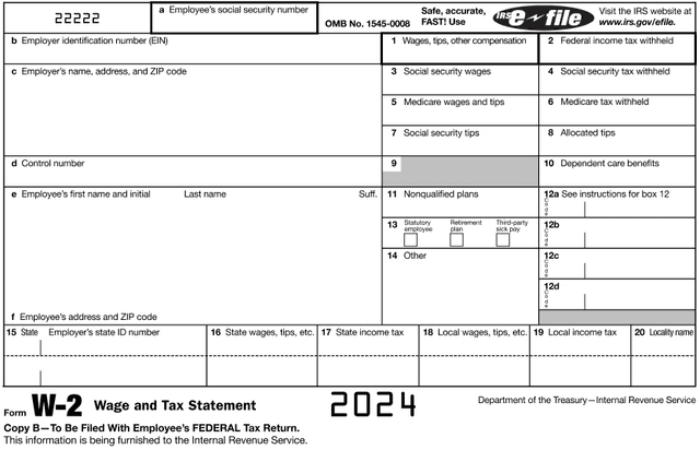 W-2 Form