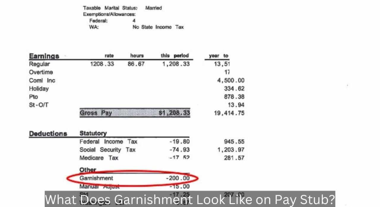 What Does a Garnishment Look Like on a Pay Stub?