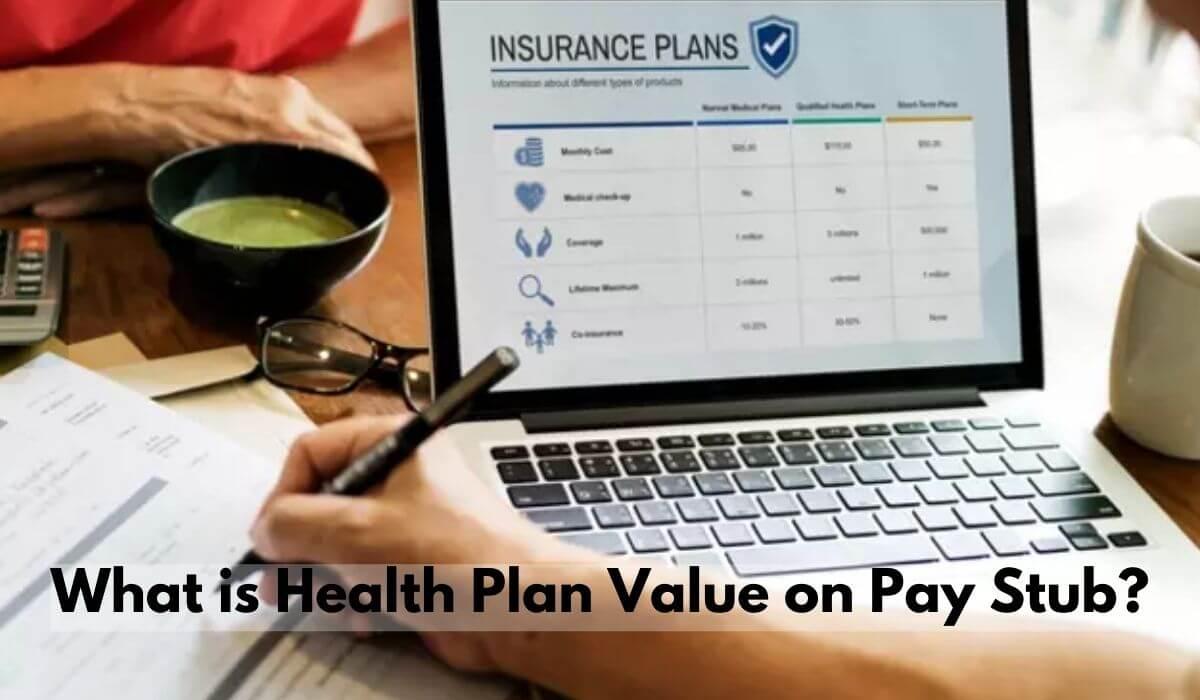 What is Health Plan Value on Pay Stub