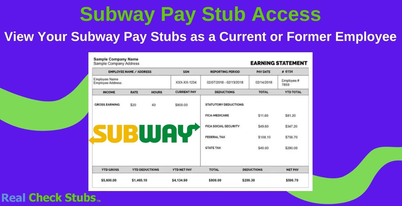 How to Access Your Subway Pay Stubs (Current & Former Employees)