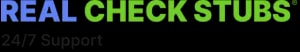 Real Check Stubs Logo®
