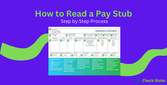 8 Easy Steps on How to Read a Pay Stub