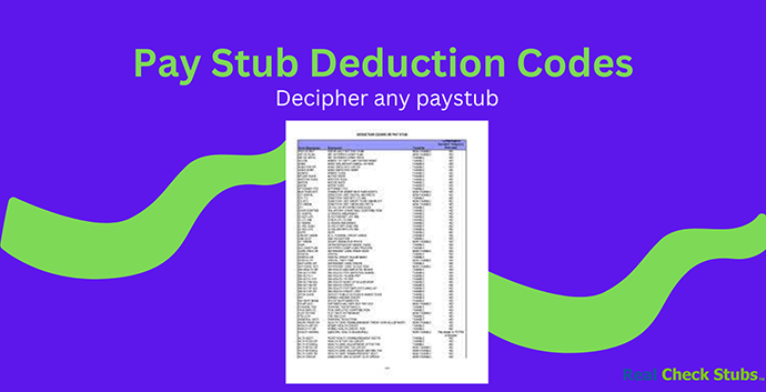 Pay Stub Deduction Code: Definiton, Existence, Kinds, Benefits and Limitations