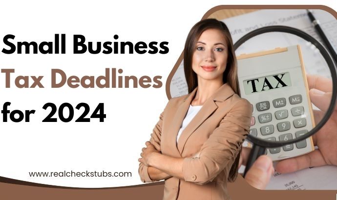 Small Business Tax Deadlines for 2024