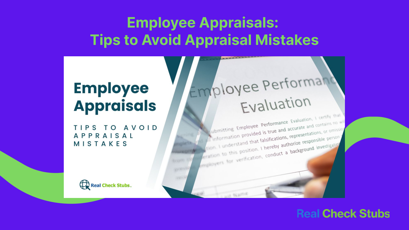 Employee Appraisals: Tips to Avoid Appraisal Mistakes
