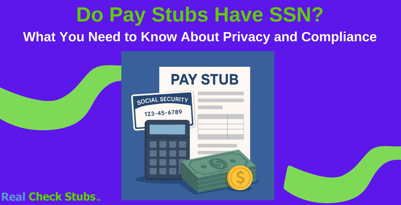 Do paycheck stubs have social security number