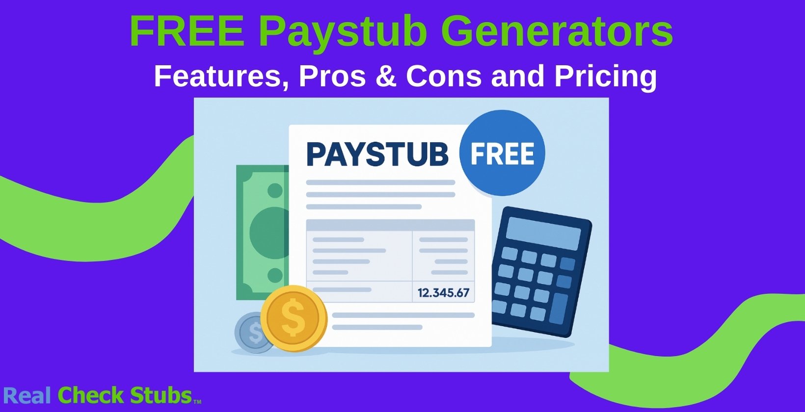 Free Paystub Generators