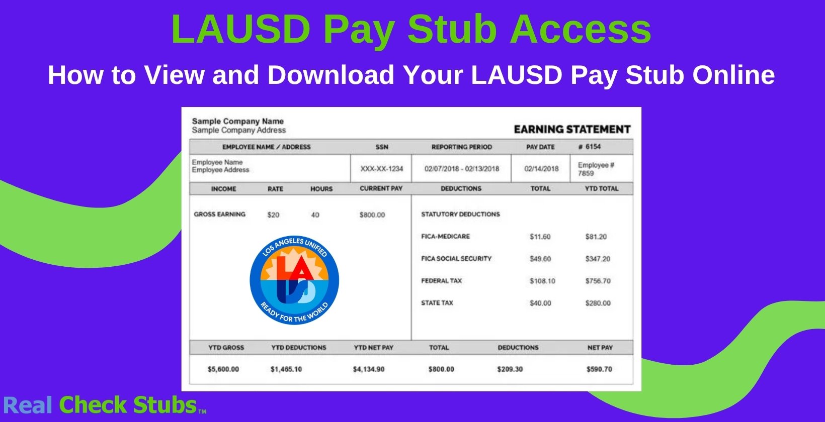How To Access Your LAUSD Pay Stub Online