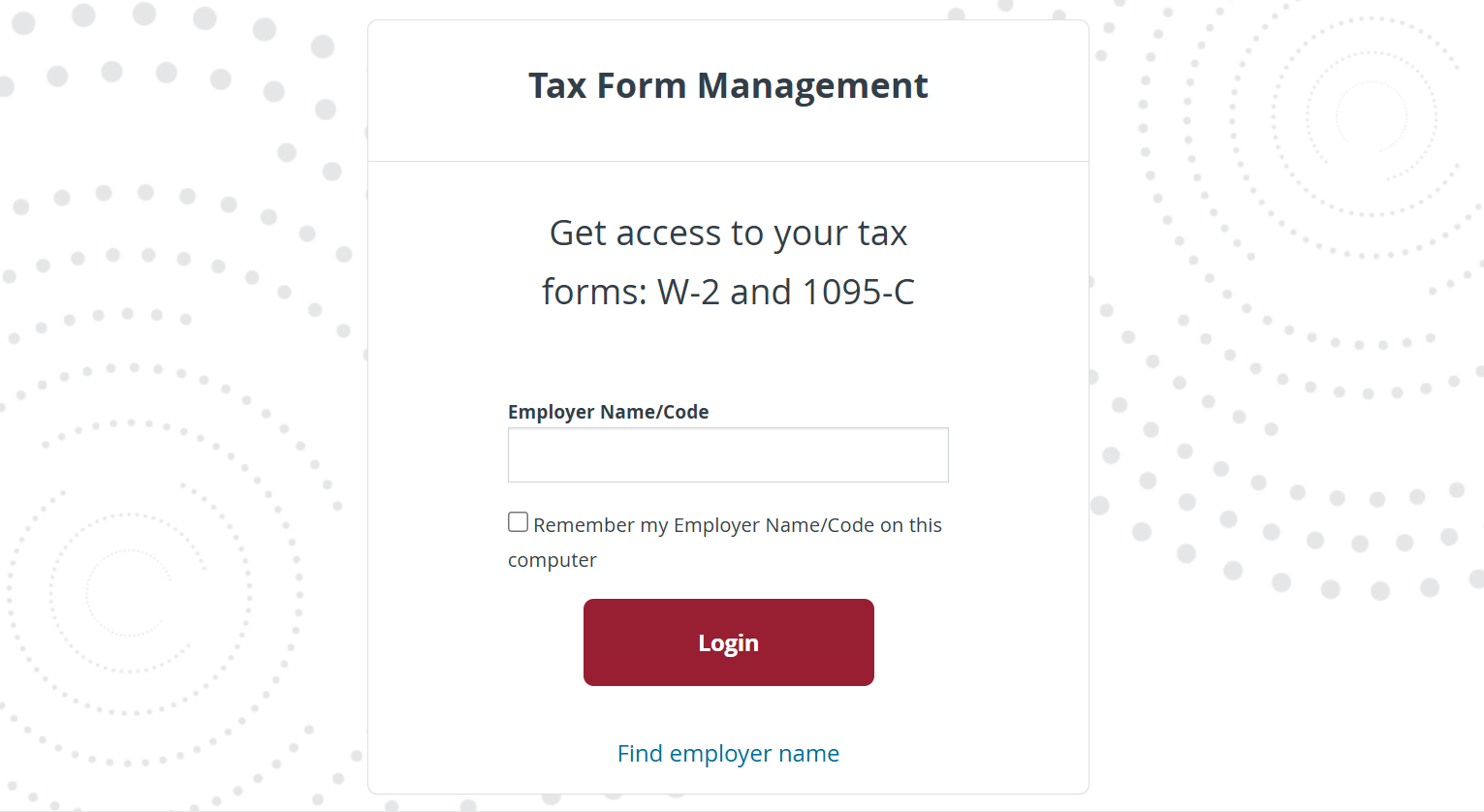 MyTaxForm.com (Walmart's Official W-2 Delivery System)
